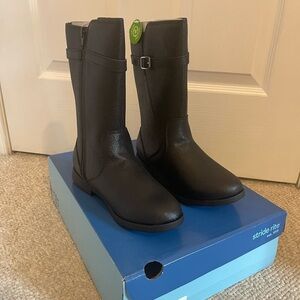 Stride Rite Black Girls Boots